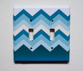 Modern Chevron Switchplate Cover Case 