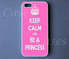 Iphone 5 Case - Keep Calm Princess Iphone 5 Cover