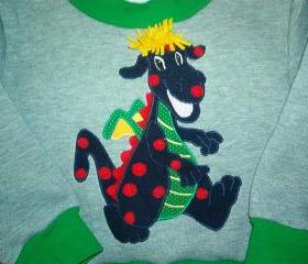 Toddler boy appliqued sweatshirt Size 2 to 3