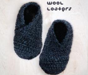Wool Baby Loafers Crochet PATTERN, SYMBOL DIAGRAM (pdf)