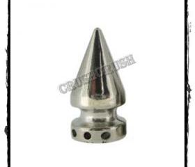 20pcs 20mm SILVER Tree Cone Spikes Studs Sew-On Bead Made of Acrylic X82