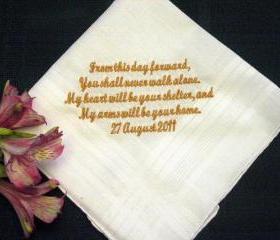 Personalized Weddig Gift from the Bride to the Groom 110S