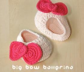 Big Bow Ballerina Crochet PATTERN, SYMBOL DIAGRAM (pdf)