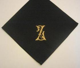 Personalized Napkins - Set of 6 Monogrammed dinner napkins