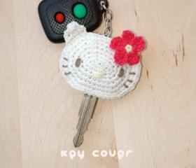 Hello Kitty Key Cover Crochet PATTERN, SYMBOL DIAGRAM (pdf)
