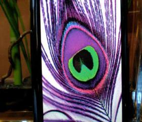 Samsung Galaxy S3 SIII Purple Peacock Feather Case Samsung Galaxy S3