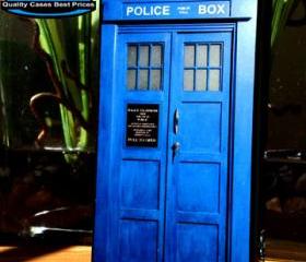Dr. Who Tardis Police Call Box Print iPhone 4 Hard Case, iPhone 4s Case, iPhone Case