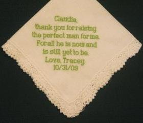 Mother of the Groom Hanky with Gift Box 93B