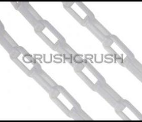  White CHUNKY Chain Plastic Link Necklace Craft DIY 30 inch A46