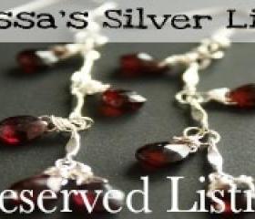 Reserved Listing Multiple Custom Name Necklaces