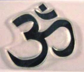 Anne's Om clear stamp