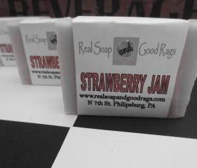 Strawberry Jam Handmade Cold Process Soap