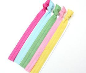 Fabric Headbands (5) - Elastic Ribbon Hair Tie Headbands - Elastic Hairband - Anthropologie & Emi Jay Inspired Soft Stretchy Headbands 