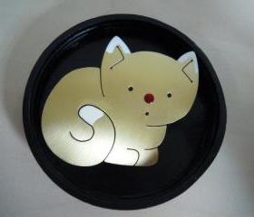 Cat Brooch