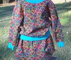 sweatshirt fleece skirt and top for girls size 4 to 5