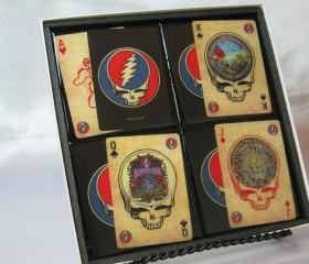 The Grateful Dead Collector Playing Card Drink Coaster Set