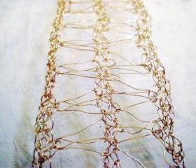 SALE 30% OFF - Victorian lace crochet bracelet