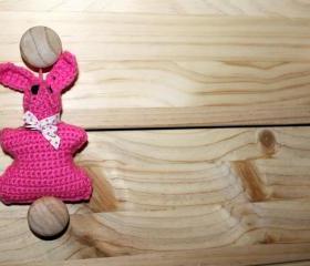 Crocheted bunny