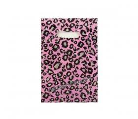  40pcs Pink LEOPARD Animal PrintPlastic Bags for Gifts Cute G13