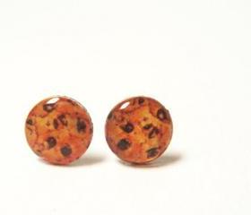 CHIPPER - Cookie Stud Earrings - 10mm