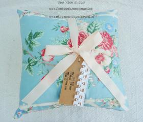 Two country style cushions, machine stitched by myself.