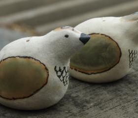 Ceramic Bird Salt & Pepper Shakers