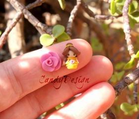 Belle studs earrings