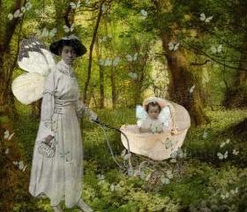A welcome for the fairy baby