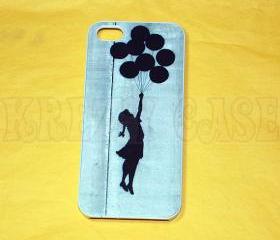 Iphone 5 Case, New iPhone 5 case - Banksy balloon girl Iphone 5 Cover, iPhone 5 Cases