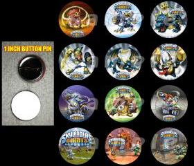 Skylanders Giants Set of 12 Buttons Make Great Party Favors - Page 2