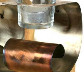 Stainless Steel Single Hanging Candle Holder