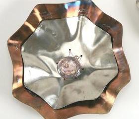  Stainless Steel Wall Flower Small