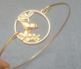 Bird Bangle Bracelet Style 5