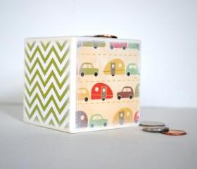 On The Road Again Kids Piggy Bank