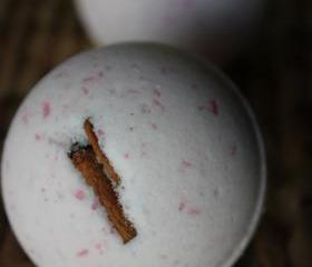 APPLE CIDER Bath Bombs Fizzy Bomb Gift vegan apple cinnamon