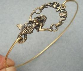 Mermaid Bangle Bracelet Style 2