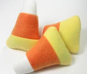 Candy Corn Catnip Cat Toy