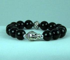 Freeing Black Onyx Meditation Bracelet, Yoga Bracelet, Energy Bracelet, Free Shipping, Gift Ideas