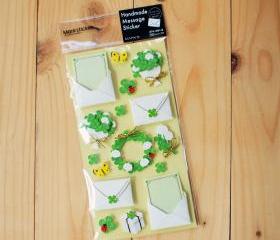 Message Sticker, Clover