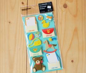 Message Sticker, Kids