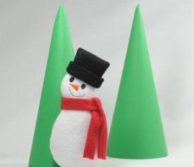 Frosty the Snowman Catnip Cat Toy