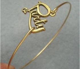 Brass Party Bangle Bracelet