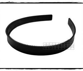  12pcs 15mm (19/32') Black Plastic Headbands Finding with teeth H15
