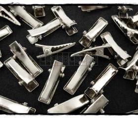  50pcs 20mm Silver plated Alligator hair clip with Teeth C63
