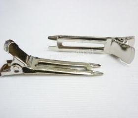 12pcs 45mm Double Prong Alligator Pinch Clips - wholesale prices C8