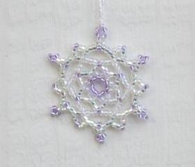 Snowflake Ornament - Holiday Decoration - Teacher Gift