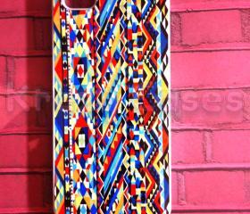 Iphone 5 Case, New iPhone 5 case - Cute Aztec Tribal Pattern Print Iphone 5 Cover, iPhone 5 Cases, Case for iPhone 5