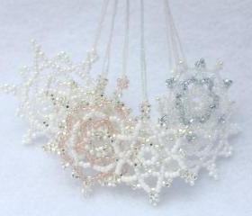 Snowflake Ornament No 4 Blue