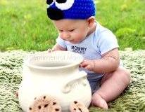 Cookie Monster Hat and Cookies