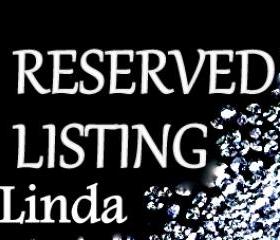 Reserved Listing for LMSheehy - Bridal Rhinestone Necklace and Bracelet Set
